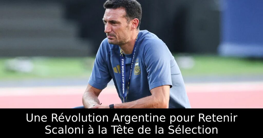 Une Révolution Argentine pour Retenir Scaloni à la Tête de la Sélection