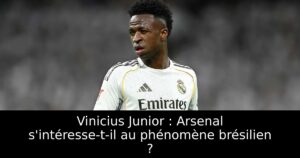 Vinicius Junior : Arsenal s&rsquo;intéresse-t-il au phénomène brésilien ?