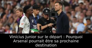 Vinícius Junior sur le départ : Pourquoi Arsenal pourrait être sa prochaine destination