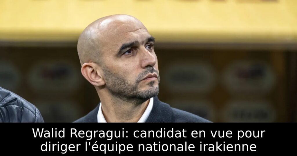 Walid Regragui: candidat en vue pour diriger l&rsquo;équipe nationale irakienne