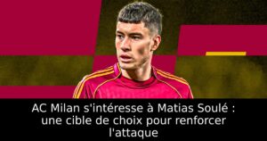 AC Milan s&rsquo;intéresse à Matias Soulé : une cible de choix pour renforcer l&rsquo;attaque