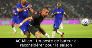 AC Milan : Un poste de buteur à reconsidérer pour la saison