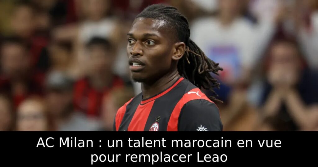 AC Milan : un talent marocain en vue pour remplacer Leao
