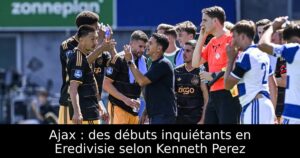 Ajax : des débuts inquiétants en Eredivisie selon Kenneth Perez