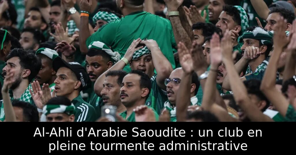 Al-Ahli d&rsquo;Arabie Saoudite : un club en pleine tourmente administrative