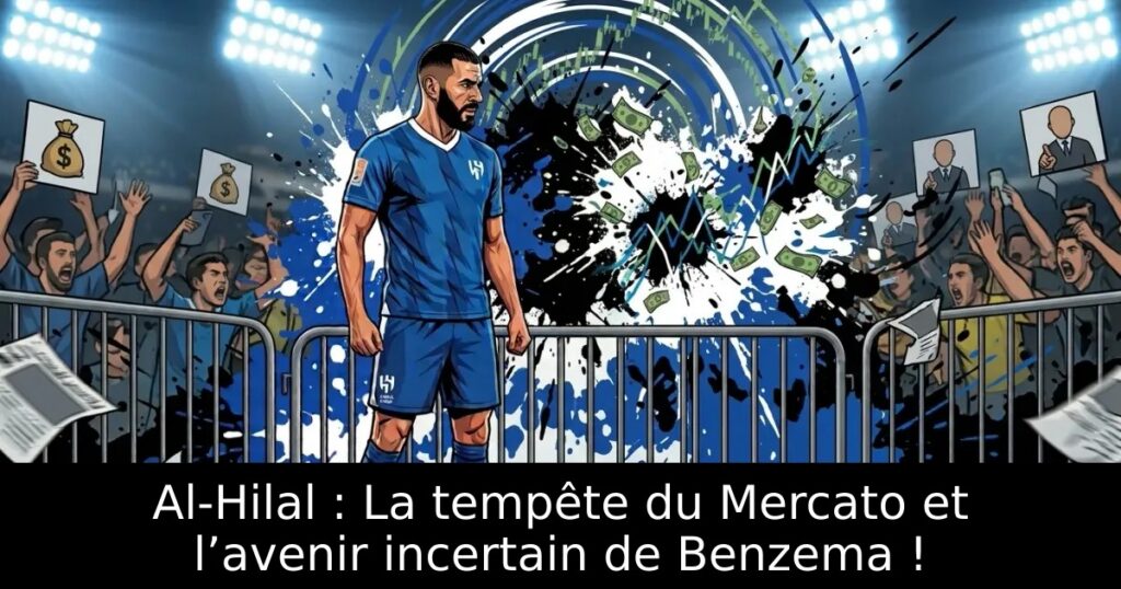Al-Hilal : La tempête du Mercato et l’avenir incertain de Benzema !