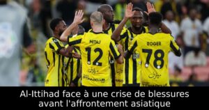 Al-Ittihad face à une crise de blessures avant l&rsquo;affrontement asiatique
