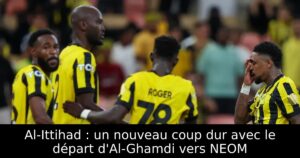 Al-Ittihad : un nouveau coup dur avec le départ d&rsquo;Al-Ghamdi vers NEOM