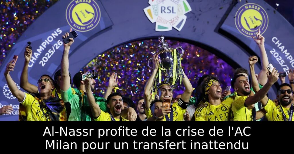 Al-Nassr profite de la crise de l&rsquo;AC Milan pour un transfert inattendu