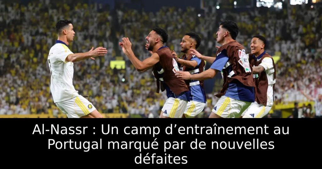 Al-Nassr : Un camp d’entraînement au Portugal marqué par de nouvelles défaites