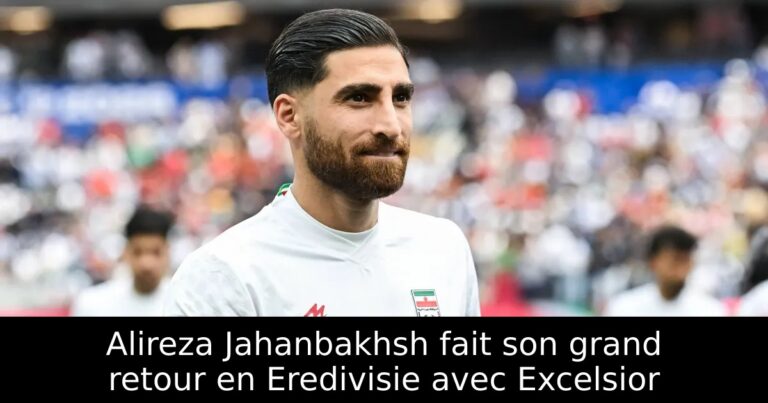 Alireza Jahanbakhsh fait son grand retour en Eredivisie avec Excelsior