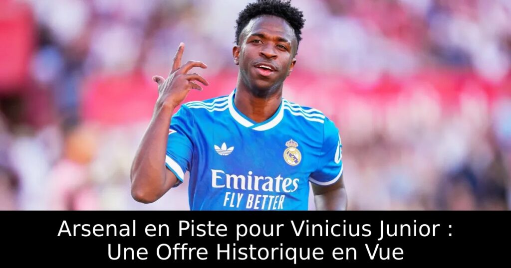 Arsenal en Piste pour Vinicius Junior : Une Offre Historique en Vue