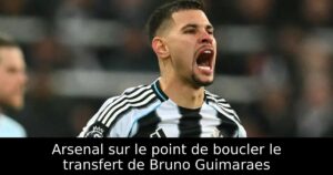 Arsenal sur le point de boucler le transfert de Bruno Guimaraes