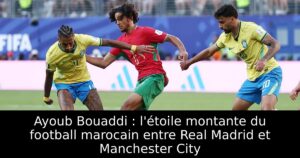 Ayoub Bouaddi : l&rsquo;étoile montante du football marocain entre Real Madrid et Manchester City