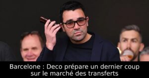 Barcelone : Deco prépare un dernier coup sur le marché des transferts