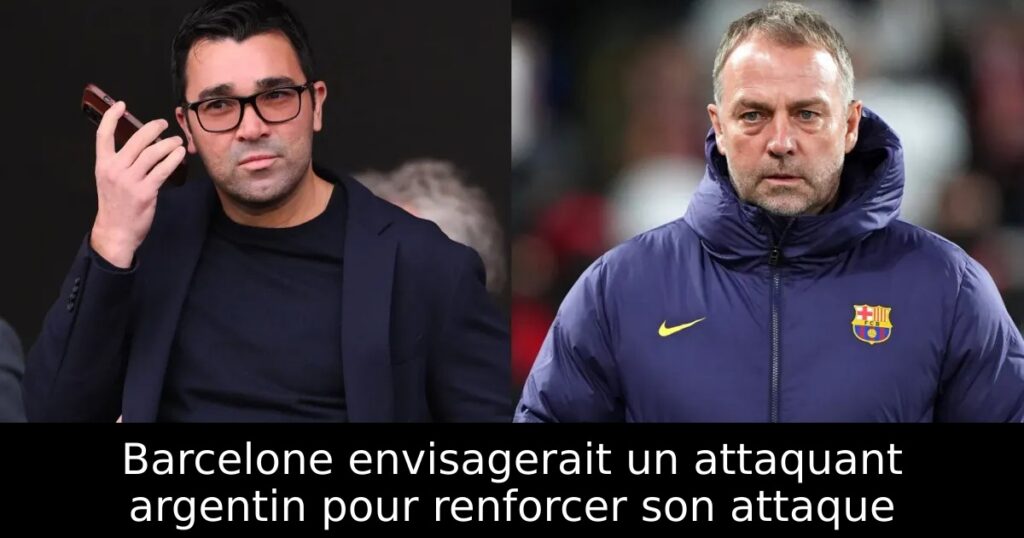 Barcelone envisagerait un attaquant argentin pour renforcer son attaque