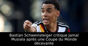 Bastian Schweinsteiger critique Jamal Musiala après une Coupe du Monde décevante