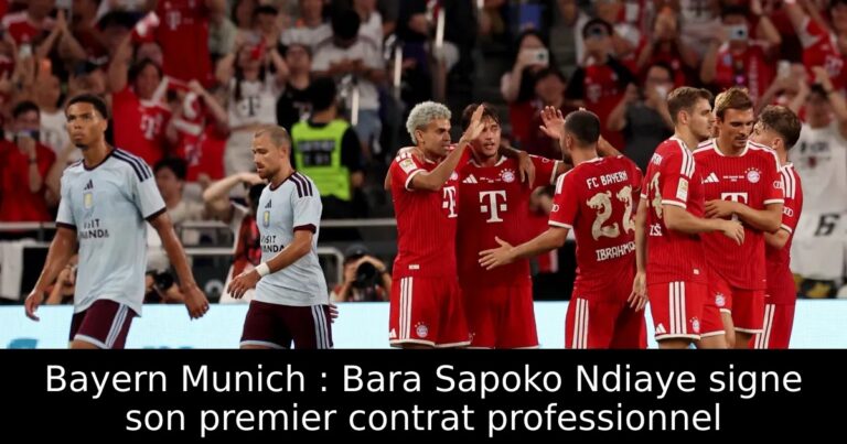 Bayern Munich : Bara Sapoko Ndiaye signe son premier contrat professionnel