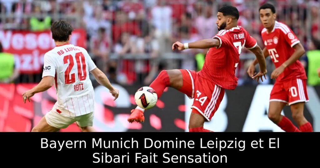 Bayern Munich Domine Leipzig et El Sibari Fait Sensation