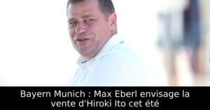 Bayern Munich : Max Eberl envisage la vente d&rsquo;Hiroki Ito cet été