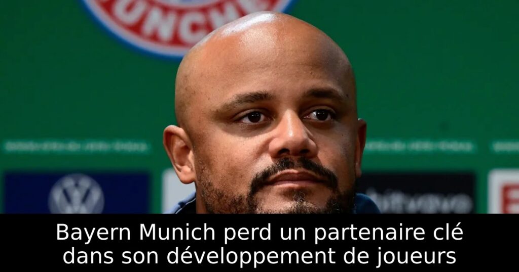 Bayern Munich perd un partenaire clé dans son développement de joueurs