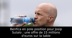 Benfica en pole position pour Josip Sutalo : une offre de 15 millions d&rsquo;euros sur la table