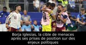 Borja Iglesias, la cible de menaces après ses prises de position sur des enjeux politiques