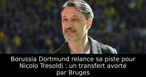 Borussia Dortmund relance sa piste pour Nicolo Tresoldi : un transfert avorté par Bruges