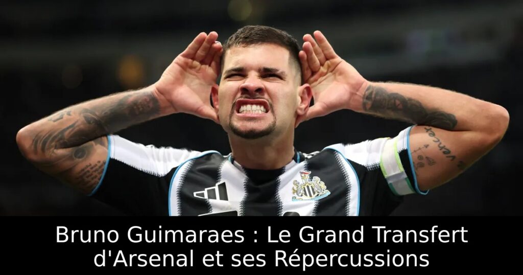 Bruno Guimaraes : Le Grand Transfert d&rsquo;Arsenal et ses Répercussions