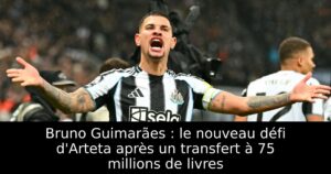 Bruno Guimarães : le nouveau défi d&rsquo;Arteta après un transfert à 75 millions de livres