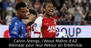 Calvin Stengs, l&rsquo;Atout Maître d&rsquo;AZ Alkmaar pour leur Retour en Eredivisie