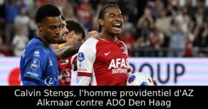 Calvin Stengs, l&rsquo;homme providentiel d&rsquo;AZ Alkmaar contre ADO Den Haag