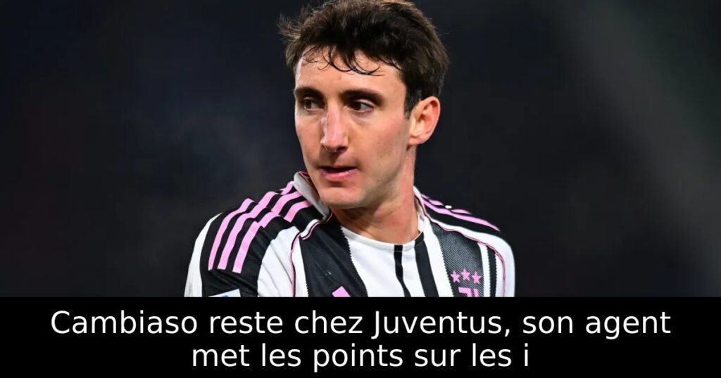 Cambiaso reste chez Juventus, son agent met les points sur les i