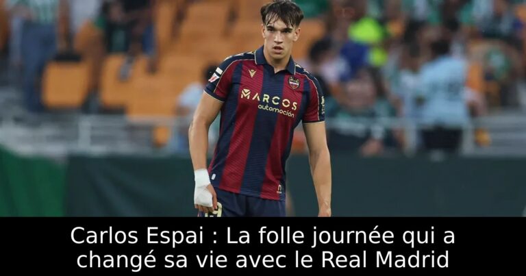 Carlos Espai : La folle journée qui a changé sa vie avec le Real Madrid