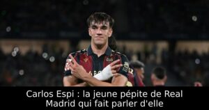 Carlos Espi : la jeune pépite de Real Madrid qui fait parler d&rsquo;elle