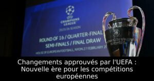 Changements approuvés par l&rsquo;UEFA : Nouvelle ère pour les compétitions européennes
