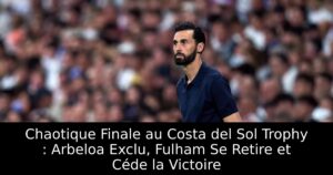Chaotique Finale au Costa del Sol Trophy : Arbeloa Exclu, Fulham Se Retire et Céde la Victoire