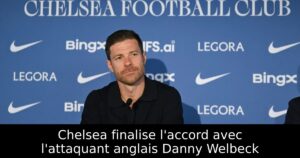 Chelsea finalise l&rsquo;accord avec l&rsquo;attaquant anglais Danny Welbeck