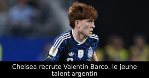 Chelsea recrute Valentin Barco, le jeune talent argentin