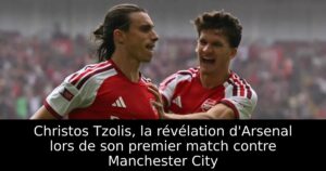 Christos Tzolis, la révélation d&rsquo;Arsenal lors de son premier match contre Manchester City