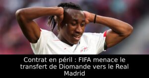Contrat en péril : FIFA menace le transfert de Diomande vers le Real Madrid