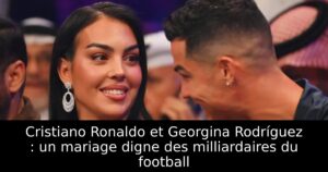 Cristiano Ronaldo et Georgina Rodríguez : un mariage digne des milliardaires du football