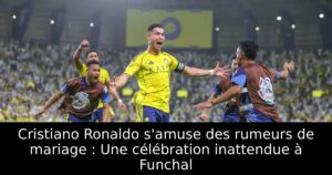 Cristiano Ronaldo s&rsquo;amuse des rumeurs de mariage : Une célébration inattendue à Funchal