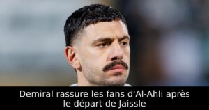 Demiral rassure les fans d&rsquo;Al-Ahli après le départ de Jaissle