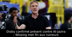 Diaby confirmé présent contre Al-Jazira : Wissing met fin aux rumeurs