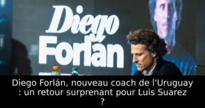 Diego Forlán, nouveau coach de l&rsquo;Uruguay : un retour surprenant pour Luis Suarez ?