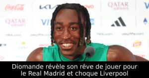 Diomande révèle son rêve de jouer pour le Real Madrid et choque Liverpool
