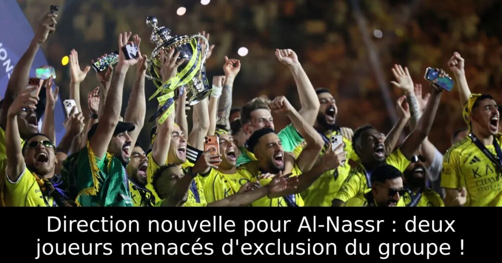 Direction nouvelle pour Al-Nassr : deux joueurs menacés d&rsquo;exclusion du groupe !