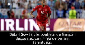 Djibril Sow fait le bonheur de Genoa : découvrez ce milieu de terrain talentueux