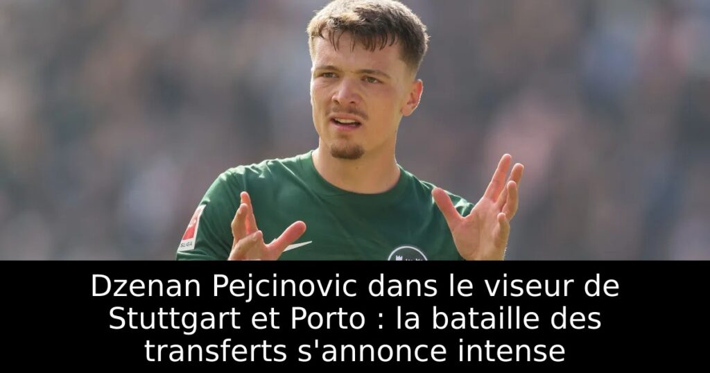 Dzenan Pejcinovic dans le viseur de Stuttgart et Porto : la bataille des transferts s&rsquo;annonce intense